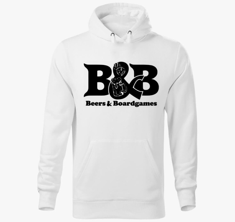 Beers and boardgames kapucnis pulóver