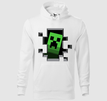 Minecraft zombi kapucnis pulóver