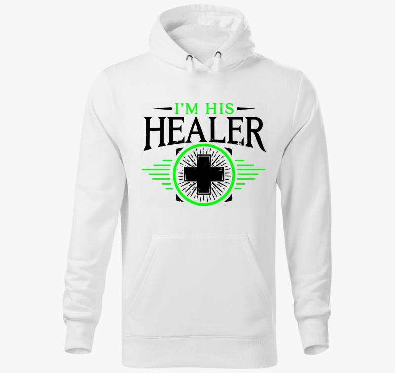 I'm his healer kapucnis pulóver