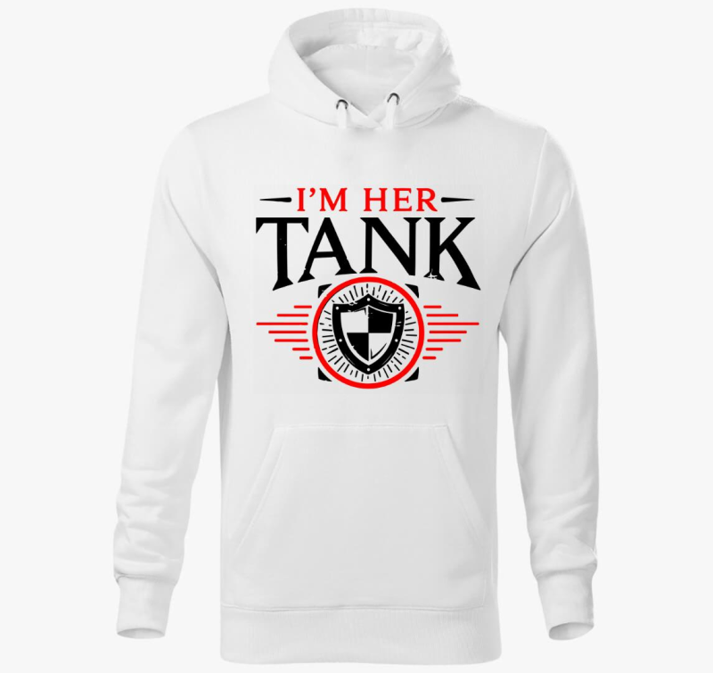 I'm her tank kapucnis pulóver