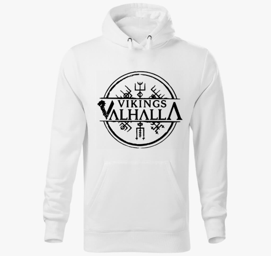 Vikings valhalla kapucnis puló...
