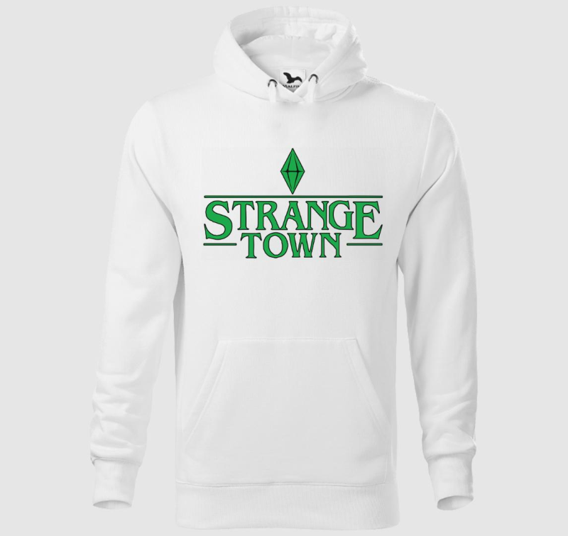 Sims Strange Town kapucnis pulóver