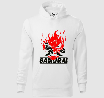 Samurai arc kapucnis pulóver
