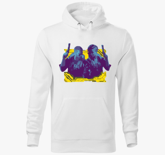 Cyberpunk characters kapucnis ...