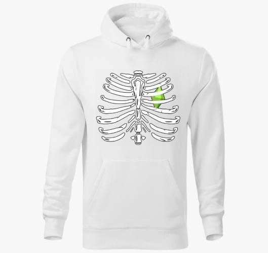 Sims Mellkas kapucnis pulóver