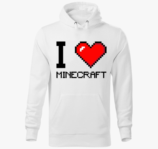 I love minecraft kapucnis puló...