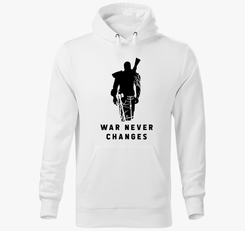 War never changes kapucnis pulóver