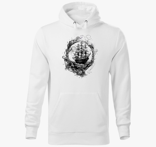 Ship Art kapucnis pulóver
