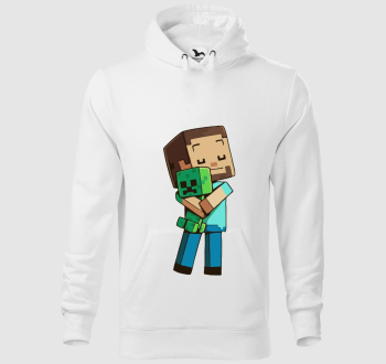 Minecraft Hug kapucnis pulóver