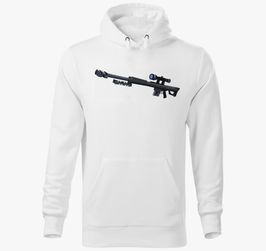 Sniper Art kapucnis pulóver