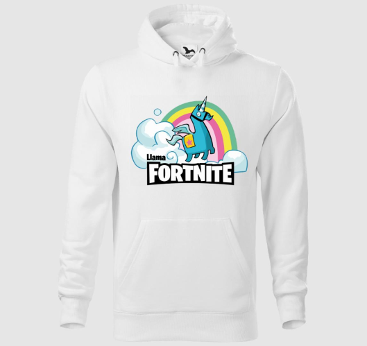 Llama Fortnite kapucnis pulóve...