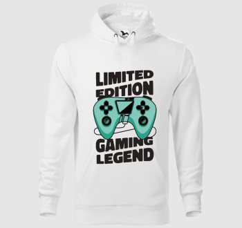 Limited edition gaming legend kapucnis pulóver