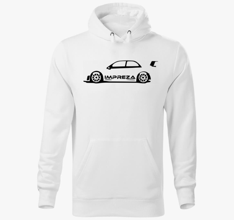 Subaru Impreza mintás kapucnis pulóver