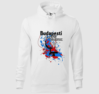 Budapest_03_tornász vagyok kapucnis pulóver