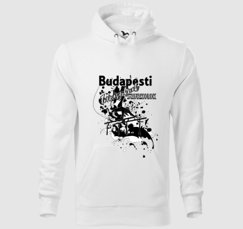 Budapest_02_tornászoknak szurkolok - kapucnis pulóver
