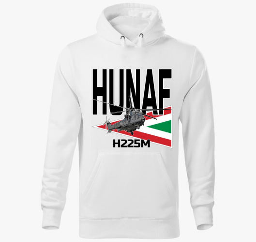 Légierő H225M kapucnis pulóver...