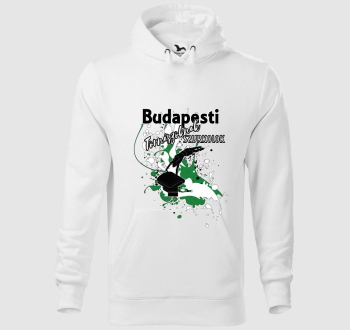 Budapesti 05 tornászoknak szurkolok - kapucnis pulóver