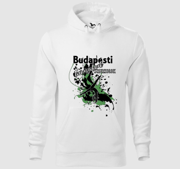 Budapest_10_tornászoknak szurkolok - kapucnis pulóver