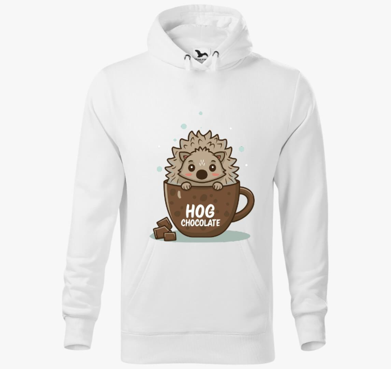 HOG chocolate kapucnis pulóver