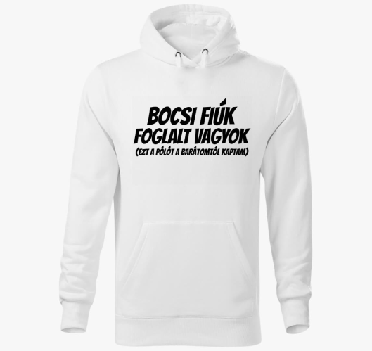 Bocsi fiúk foglalt vagyok páro...