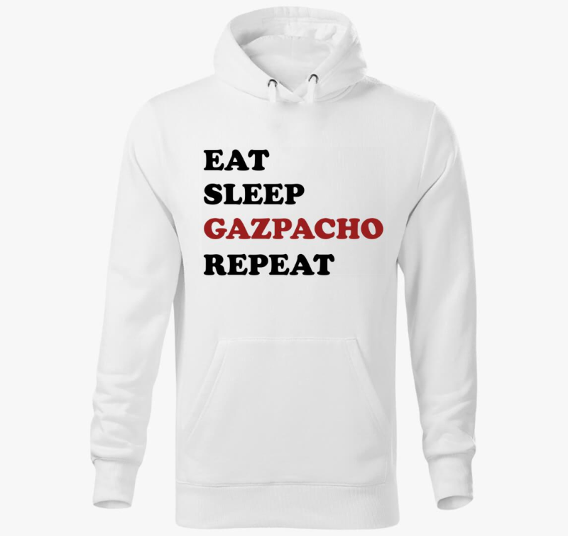 Eat Sleep Gazpacho kapucnis pulóver