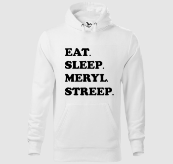 Meryl Streep kapucnis pulóver