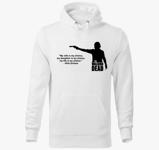 Rick visszatér kapucnis pulóve...