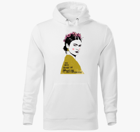 Frida Kahlo kapucnis pulóver