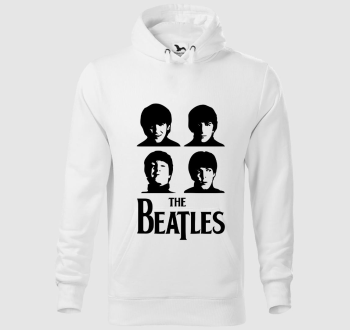 Beatles portrék kapucnis pulóver