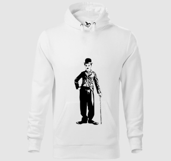 Charlie Chaplin kapucnis pulóver