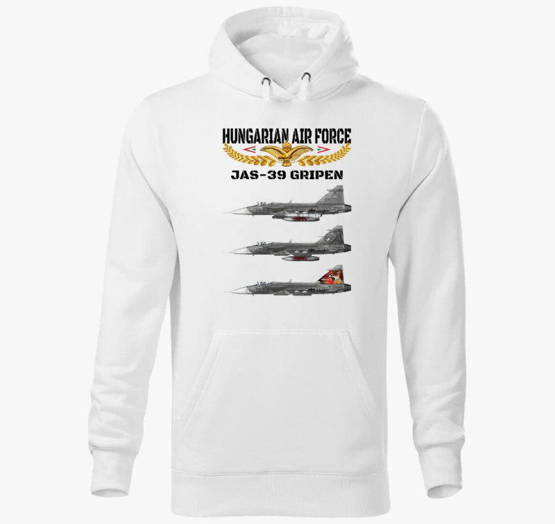 Aranysas JAS-39 3 kapucnis pulóver