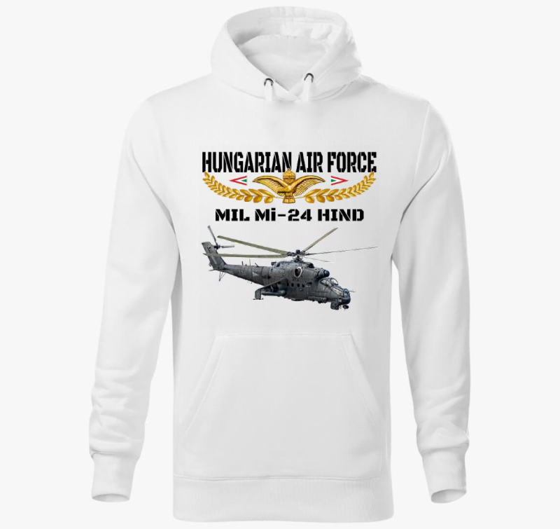 Aranysas Mi-24 kapucnis pulóver
