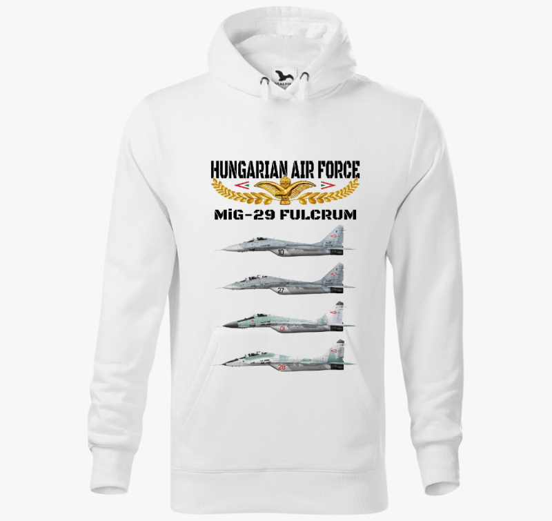 Aranysas MiG-29 2 kapucnis pulóver
