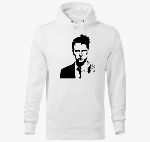 Harcosok klubja kapucnis pulóv...