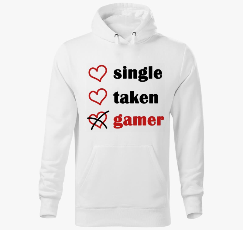 Single Taken Gamer kapucnis pulóver