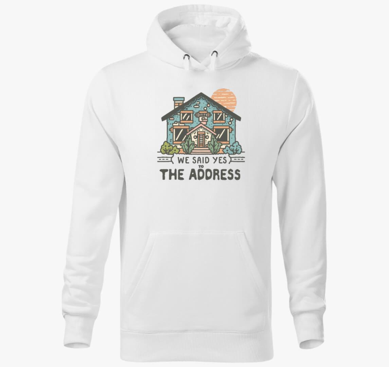 Yes Ház kapucnis pulóver