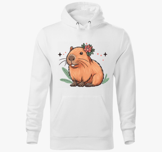 Capybara lány kapucnis pulóver...