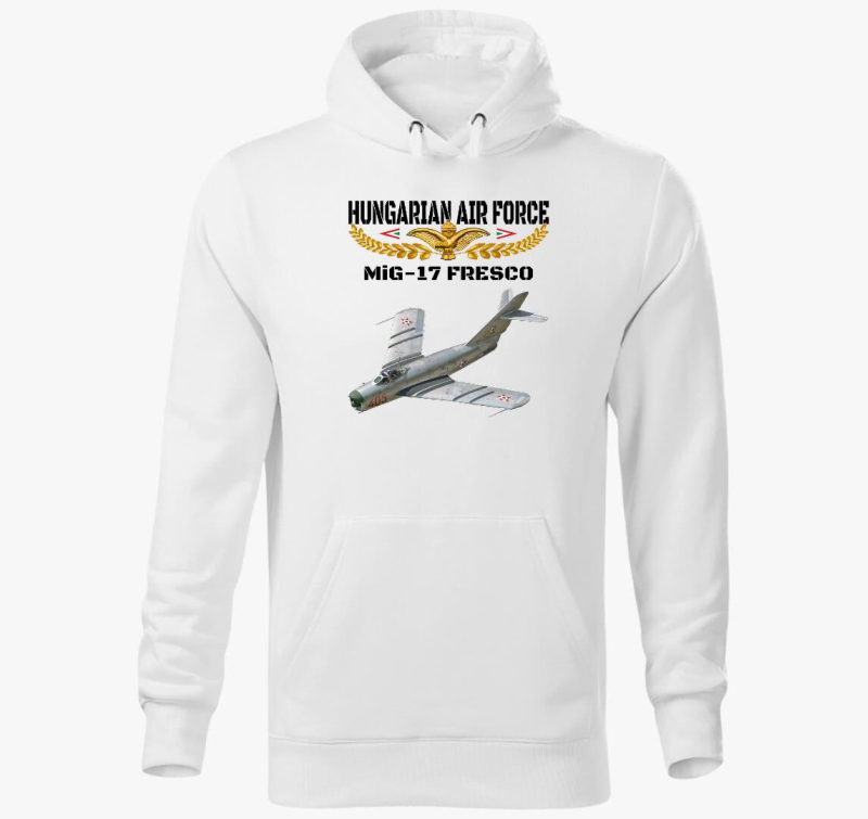 Aranysas MiG-17 kapucnis pulóver