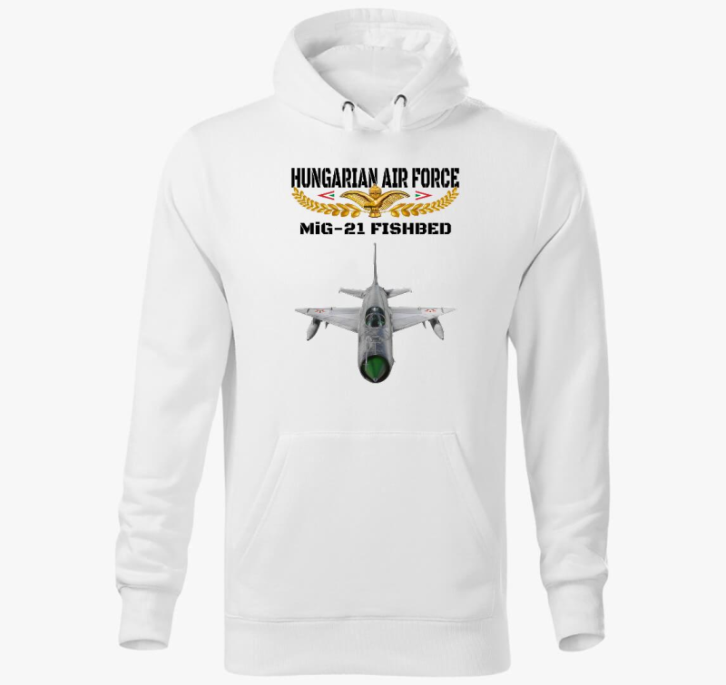 Aranysas MiG-21 3 kapucnis pulóver