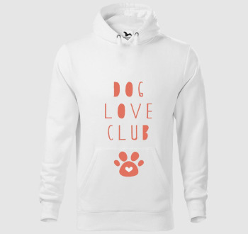 Dog love club kapucnis pulóver