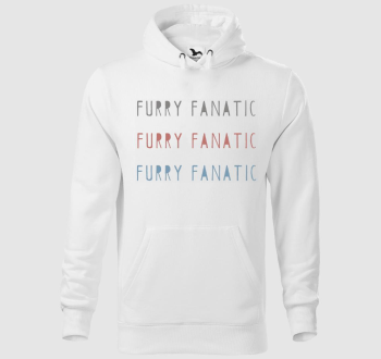 Furry fanatic kapucnis pulóver