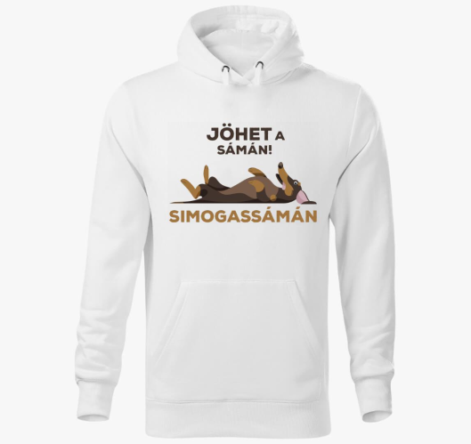 Tacskós sámán kapucnis pulóver...