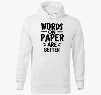 Paper better kapucni