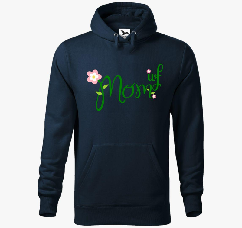 IVF MOM kapucnis pulóver