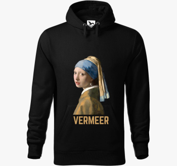 Vermeer festmény kapucnis pulóver