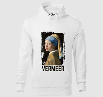 Vermeer Lány gyöngy fülbevalóval kapucnis pulóver