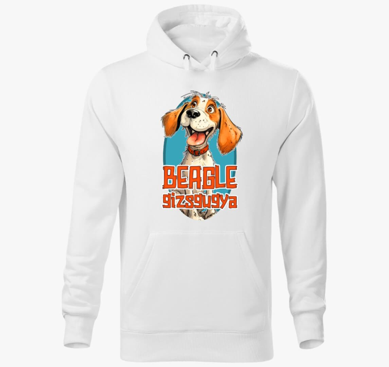 Beagle gizsgugya kapucnis pulóver