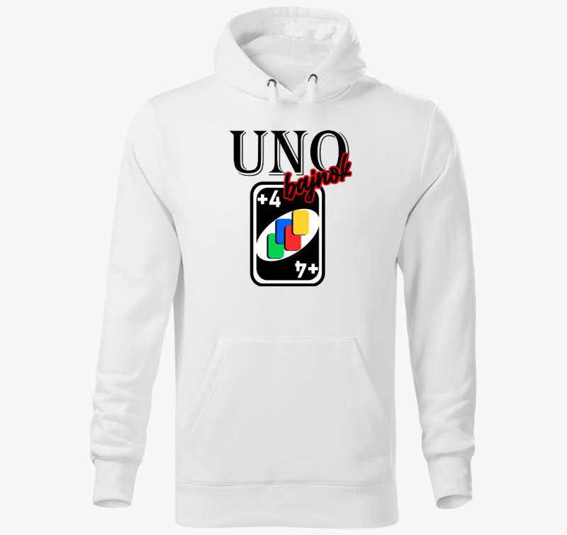 UNO fanatikusoknak kapucnis pulóver