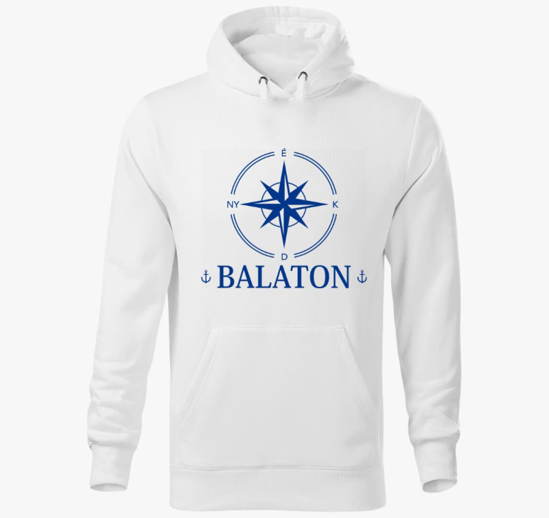 Balaton iránytű kapucnis pulóver