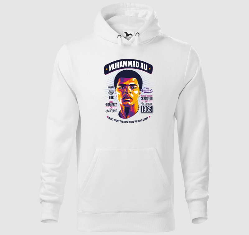 Muhammad Ali "The greatest" kapucnis pulóver